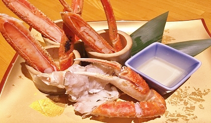 大阪心齋橋蟹しぐれ別館葉隠的螃蟹創作料理