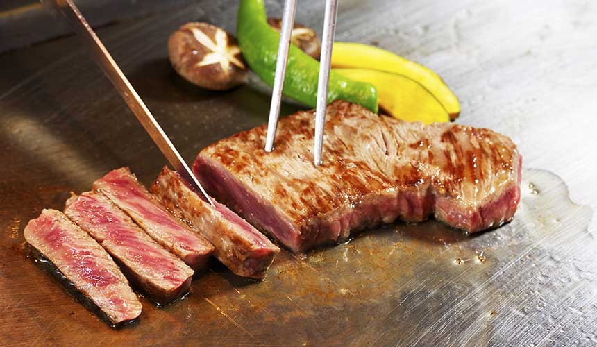 肉星的松阪牛肉很美味