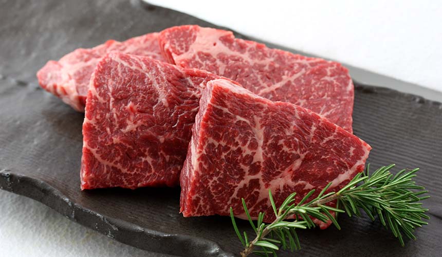 肉星的松阪牛肉雪花脂肪入口即化