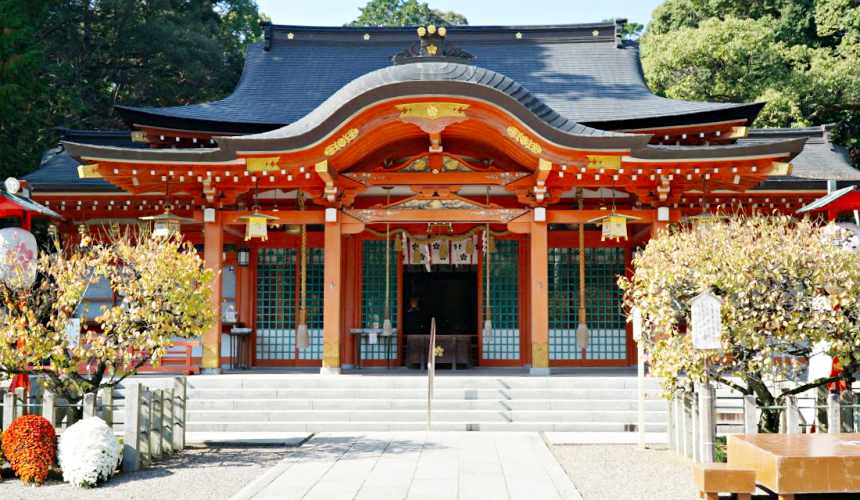 長岡天滿宮祭祀學問之神菅原道