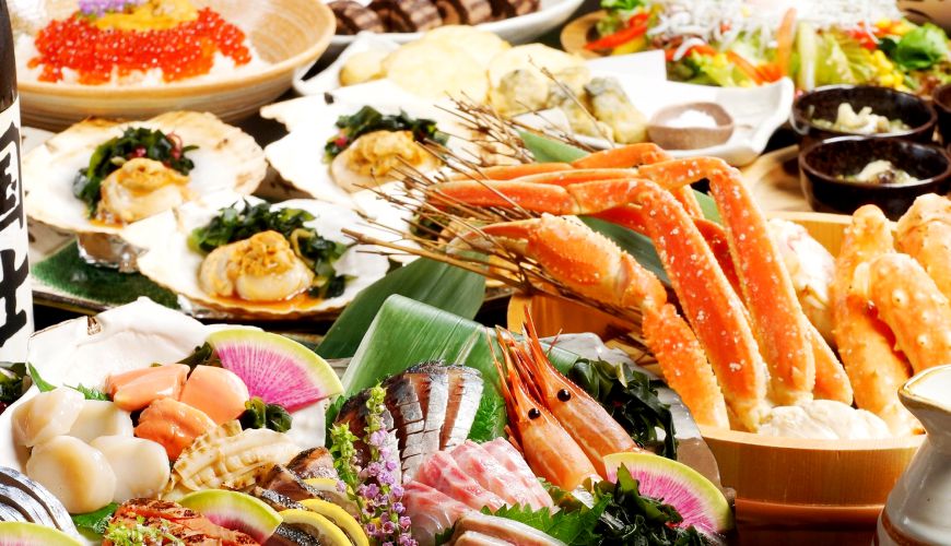 特選7種生魚片只要1,599円!離車站超近的和風居酒屋「知床漁場 近鐵奈良站前店」