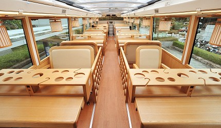Willer Express「京都餐廳巴士」裝潢