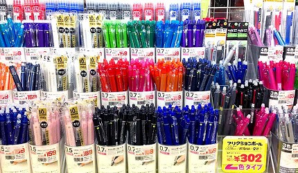 文具迷及包裝控大阪自由行必逛「シモジマ 下島包裝廣場・文具商城 心齋橋店」的實用擦擦筆