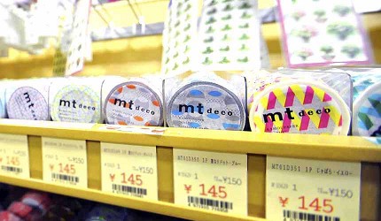 文具迷及包裝控大阪自由行必逛「シモジマ 下島包裝廣場・文具商城 心齋橋店」的MT紙膠帶