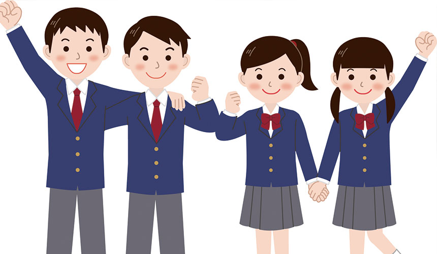 日本學生群體示意圖