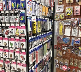 大阪推薦機車部品店「Bike World」標籤貼紙