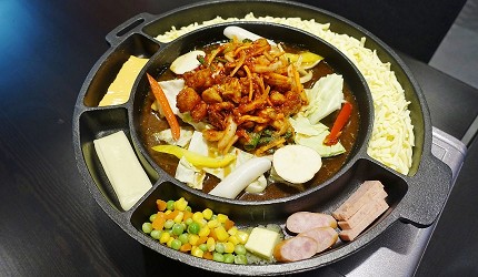 起司春川炒雞鍋+銅盤烤肉吃到飽套餐