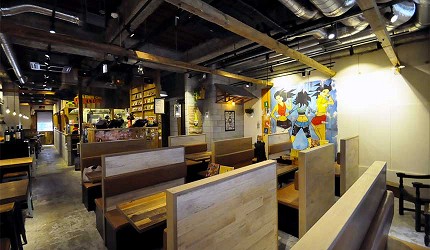 道頓堀居酒屋美食酒吧「大阪牙買加」的店內用餐空間