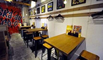 道頓堀居酒屋美食酒吧「大阪牙買加」的店內用餐空間