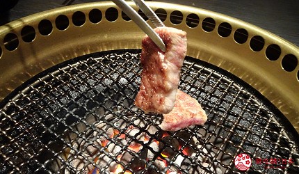 大阪心齋橋燒肉推薦必吃「黑毛和牛燒肉一」的燒肉