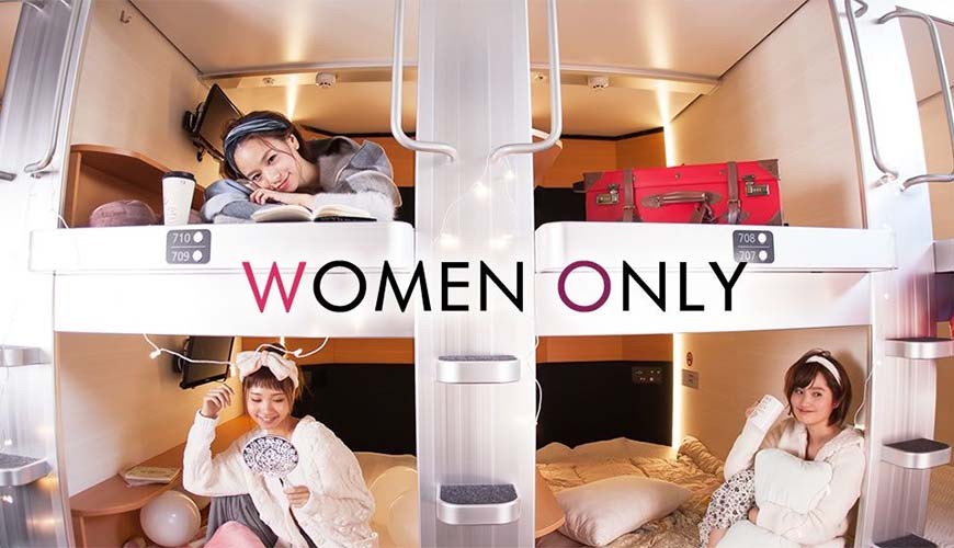 女生自由行住宿:近大阪心齋橋商圈!為女性量身訂做的膠囊旅館「a-STYLE心斎橋」