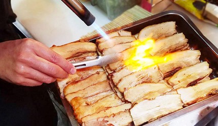 大阪難波香醇拉麵推薦「麵屋NORIO」的特製拉麵(特製らー麺)的美味叉燒