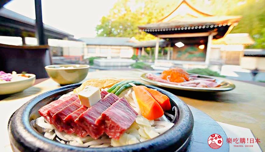 神戶近郊頂級黑毛和牛鐵板燒推薦!「三田屋本店安逸之鄉」吃滑嫩黑毛和牛看能劇!