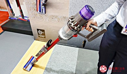 大阪难波推荐家电商场「爱电王」必买商品第四名「Dyson V11 吸尘器」