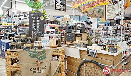 大阪难波推荐家电商场「爱电王」5楼吸尘器、厨房家电、精品咖啡周边楼层一景
