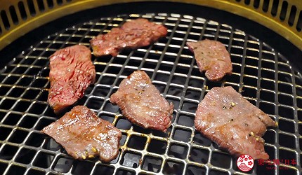 大阪心斋桥烧肉神户牛推介推荐店舖焼肉どうらく心斎桥店的无烟烧烤炉