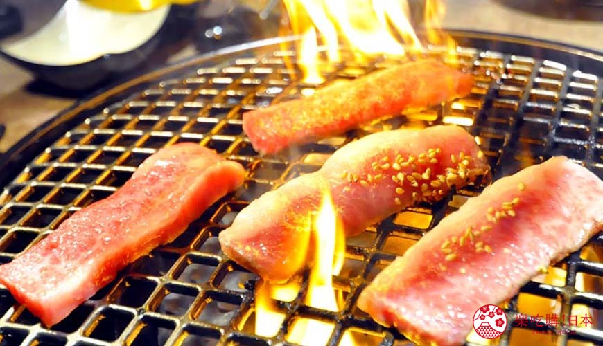 大阪心斋桥烧肉神户牛推介推荐店舖焼肉どうらく心斎桥店的烧肉