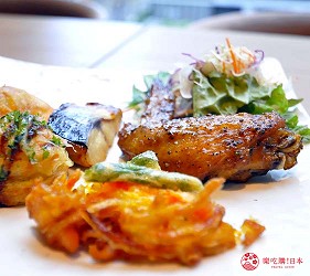 日本自由行大阪交通方便住宿推介karaksa hotel grande 新大阪 Tower唐草飯店早餐提供的熱食