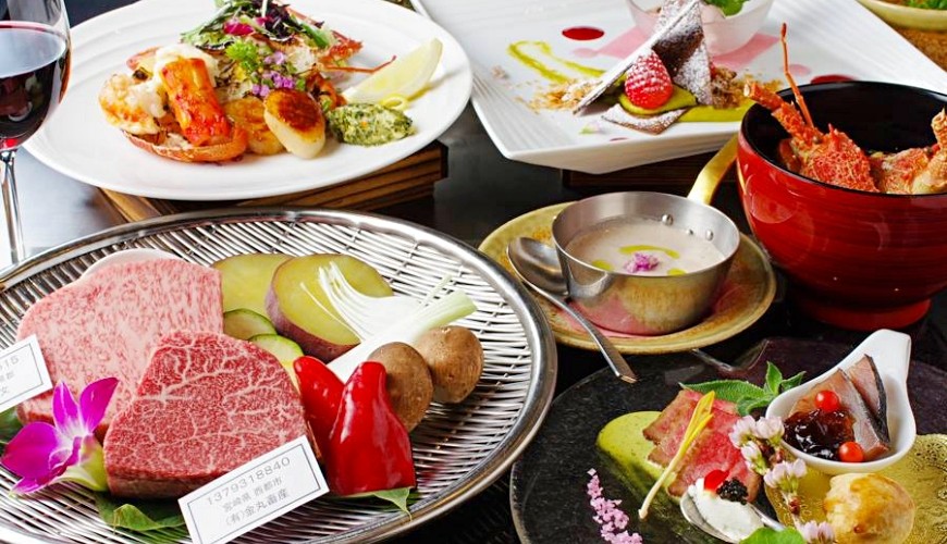 心齋橋「みやざき館」品嚐日本和牛3連霸之「宮崎牛」的鐵板現煎-極COURSE集合照
